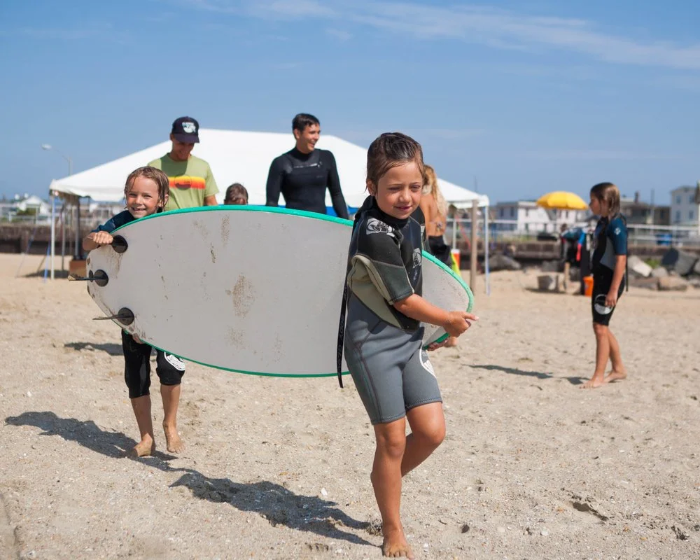 Summertime Surf School - Bradley Beach logo