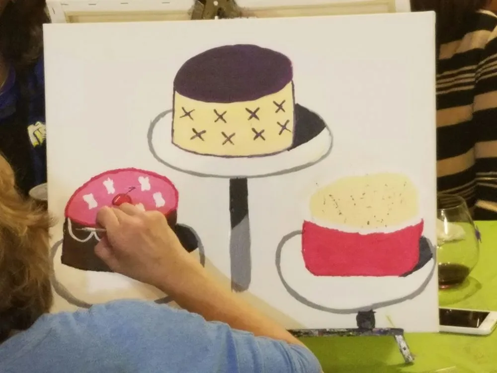 Pinky's Painting Party image