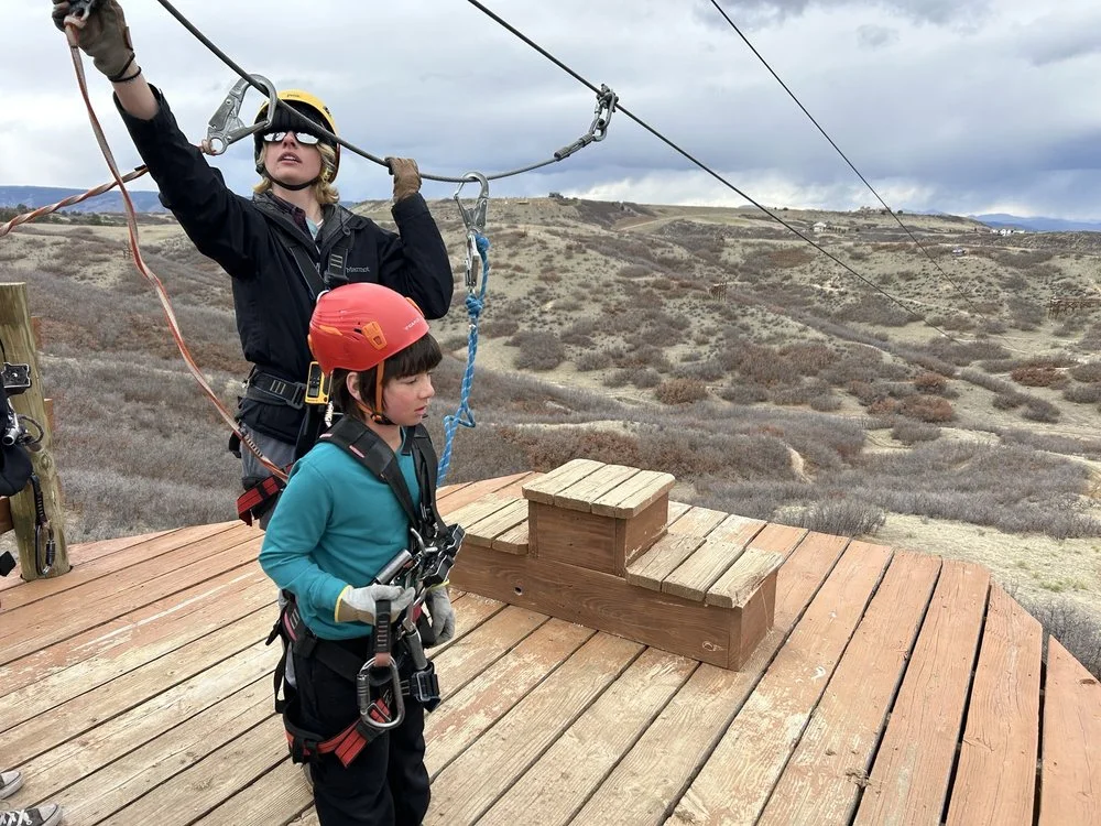The EDGE Ziplines & Adventures logo