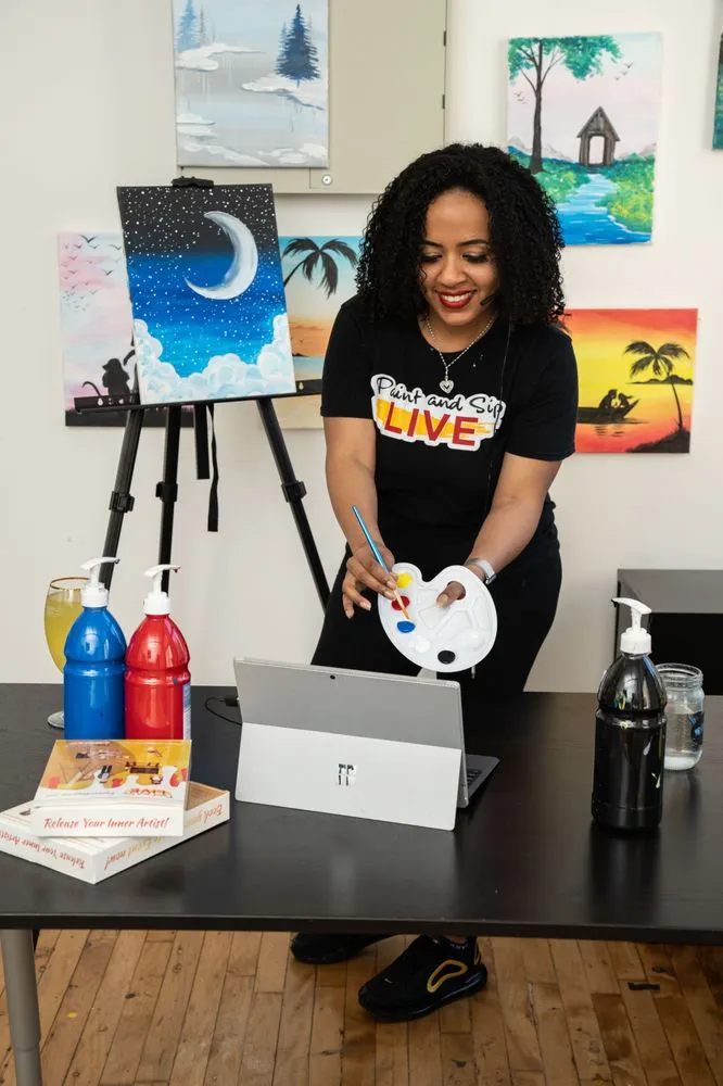 Paint and Sip LIVE image