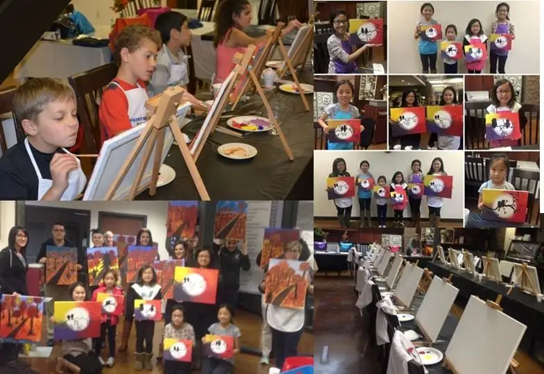 Art Painting Class & Wine Parties By Pouneh image