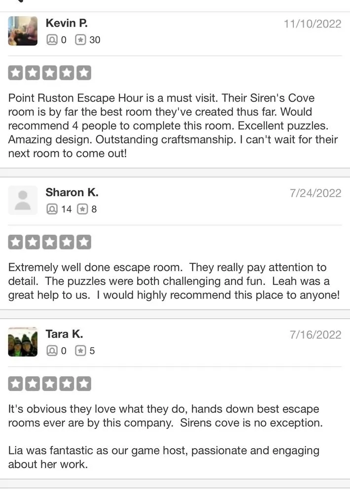 Escape Hour Point Ruston image