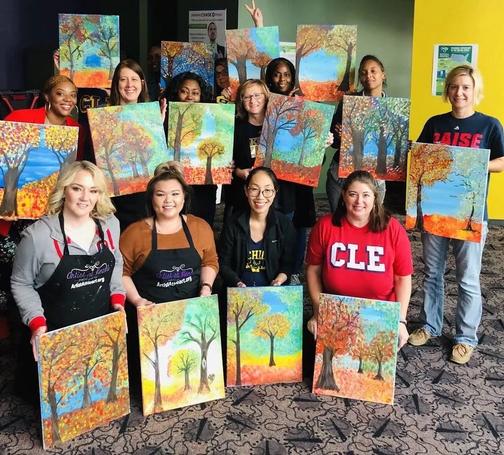 Artist At Heart Paint Party image