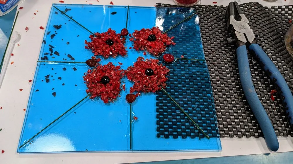 Burst of Butterflies Create & Paint Studio logo