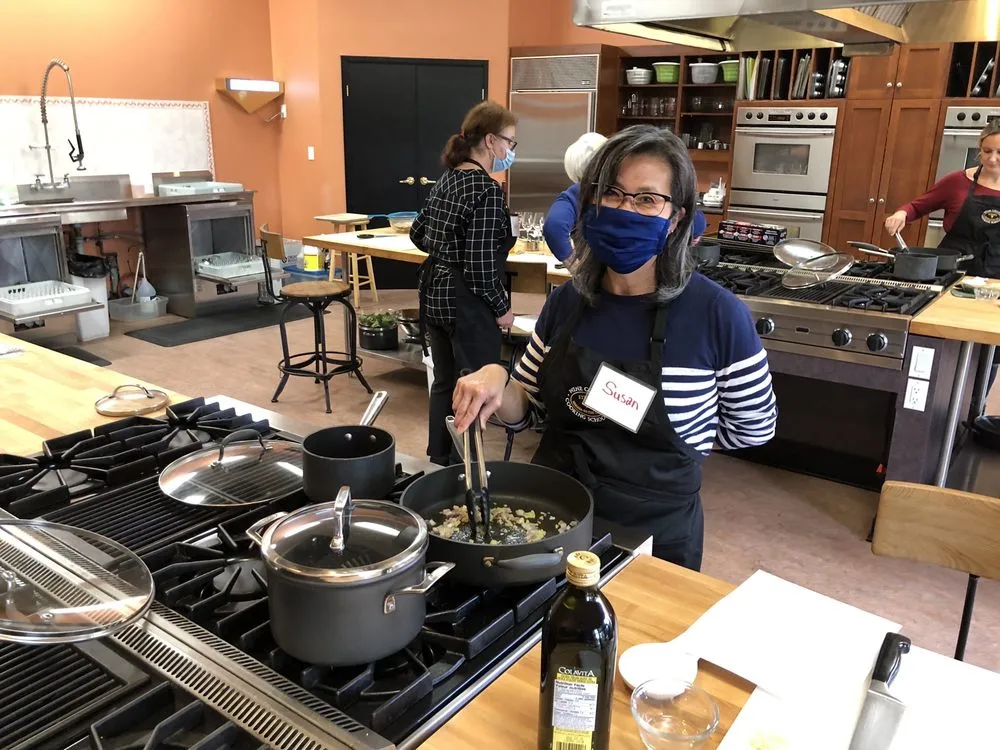 Wine Country Cooking School logo