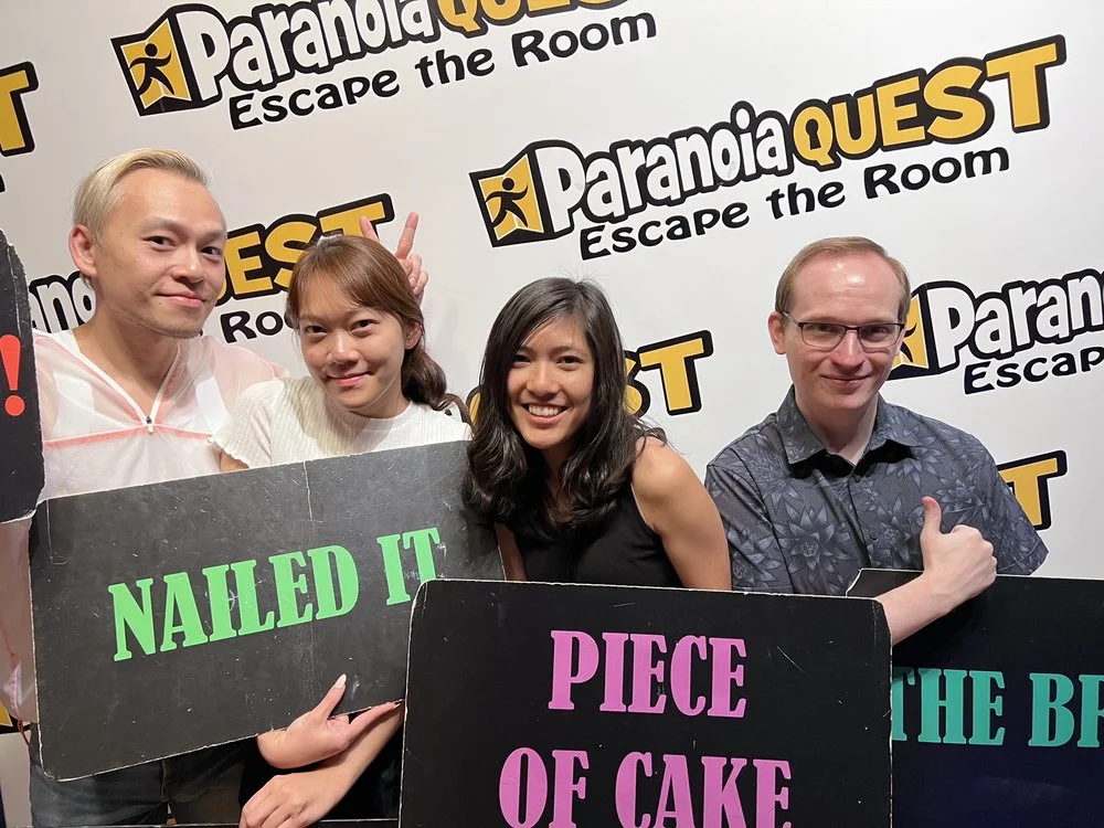 Paranoia Quest Escape the Room logo