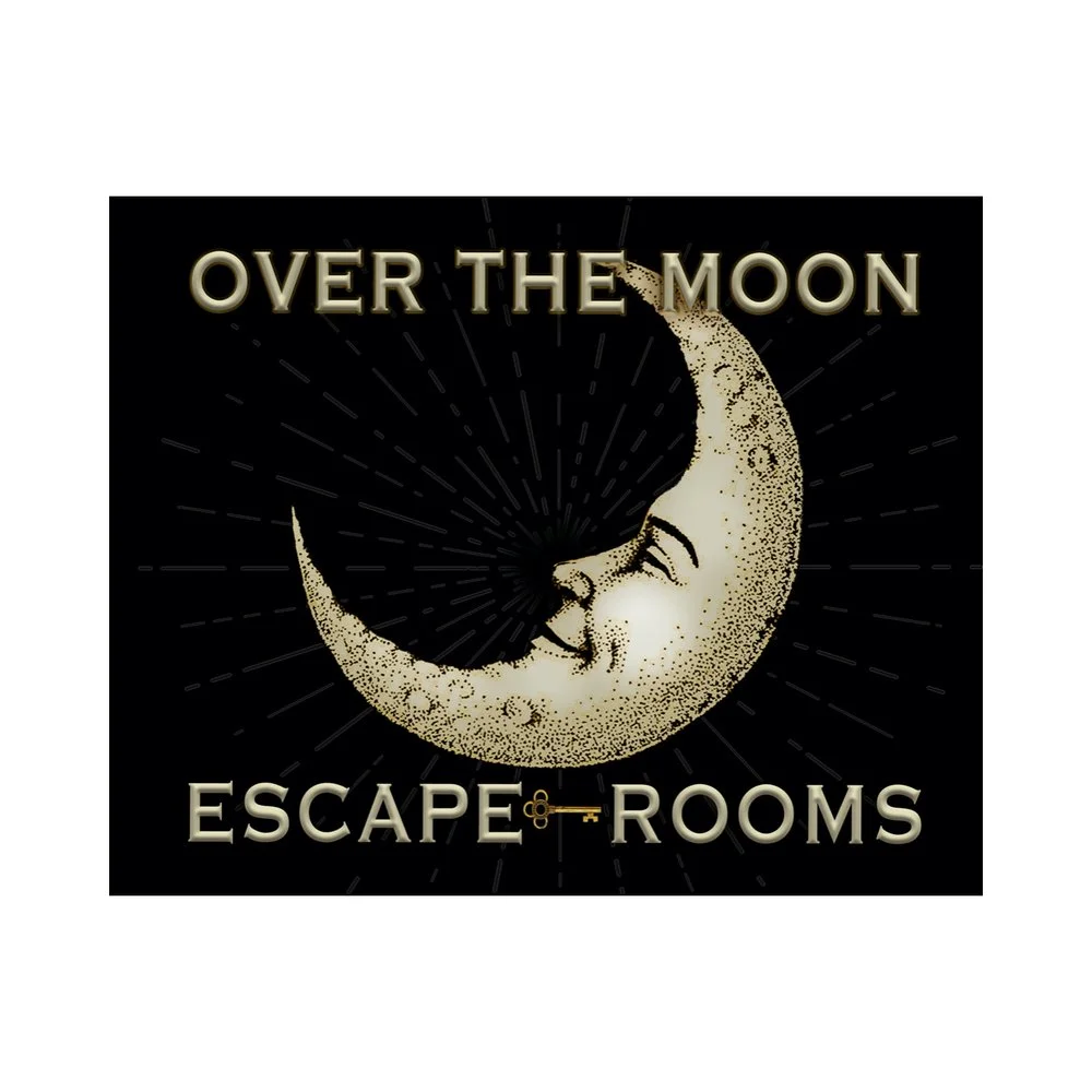 Over The Moon Escape Rooms logo