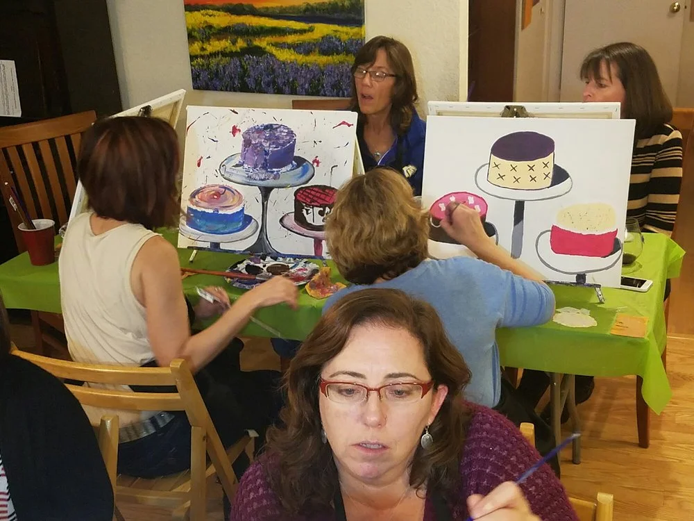 Pinky's Painting Party image