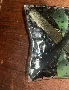 Indy fused glass