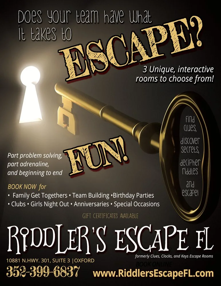 Riddler's Escape Rooms logo