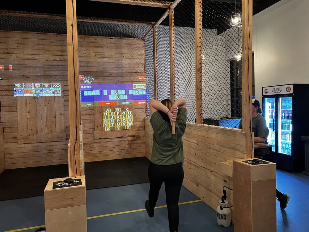 Athena's Battle Axe Throwing image