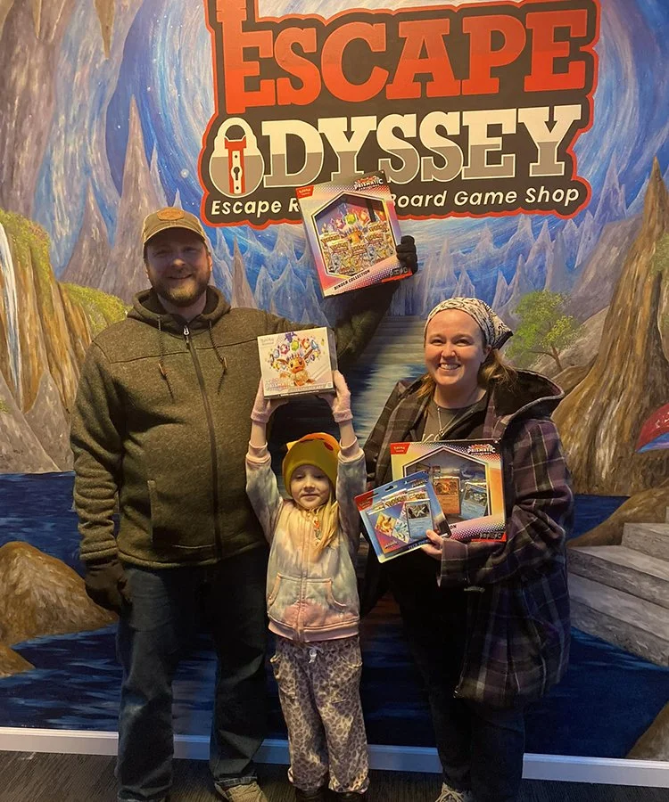 Escape Odyssey: Escape Rooms, Trading Cards, & Board Games image
