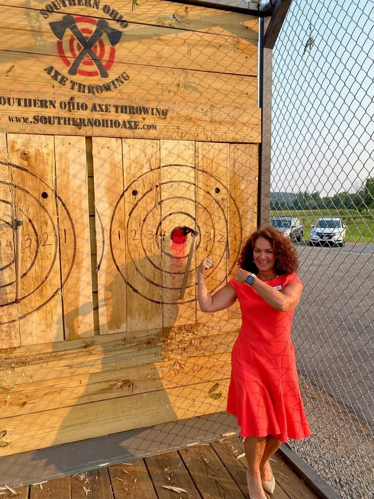 Southern Ohio Axe Throwing logo