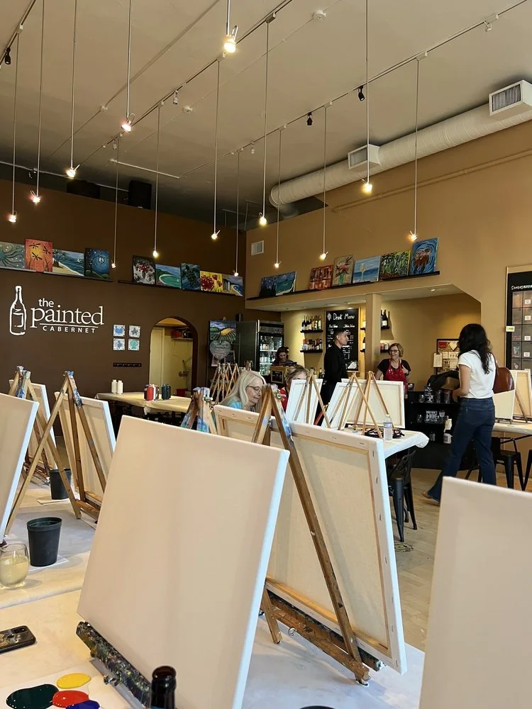 The Painted Cabernet logo