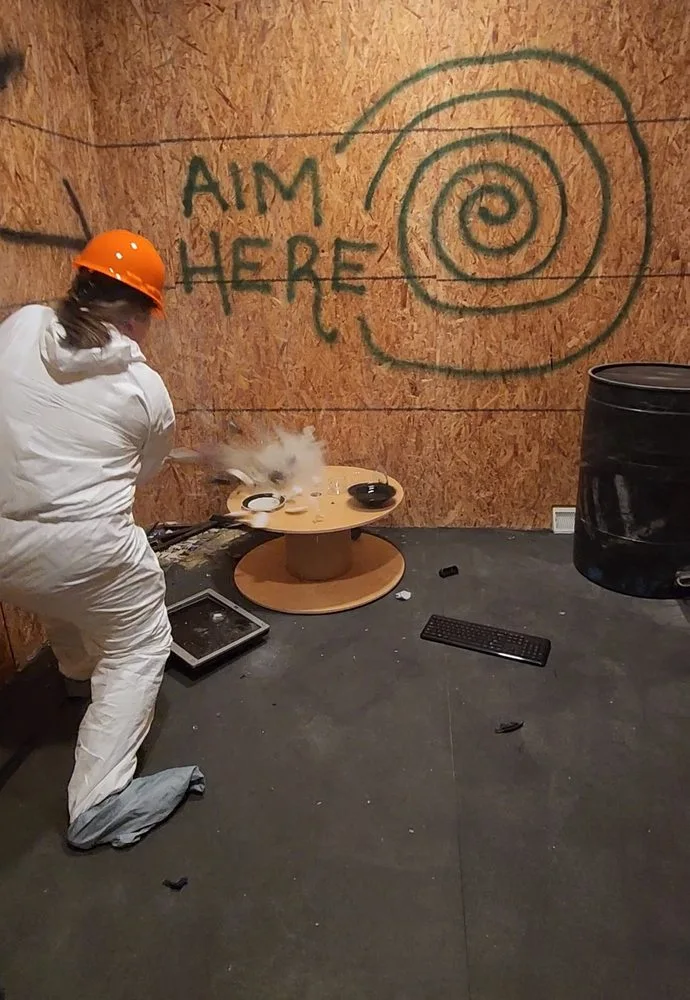 Disorderly Conduct Rage Rooms logo