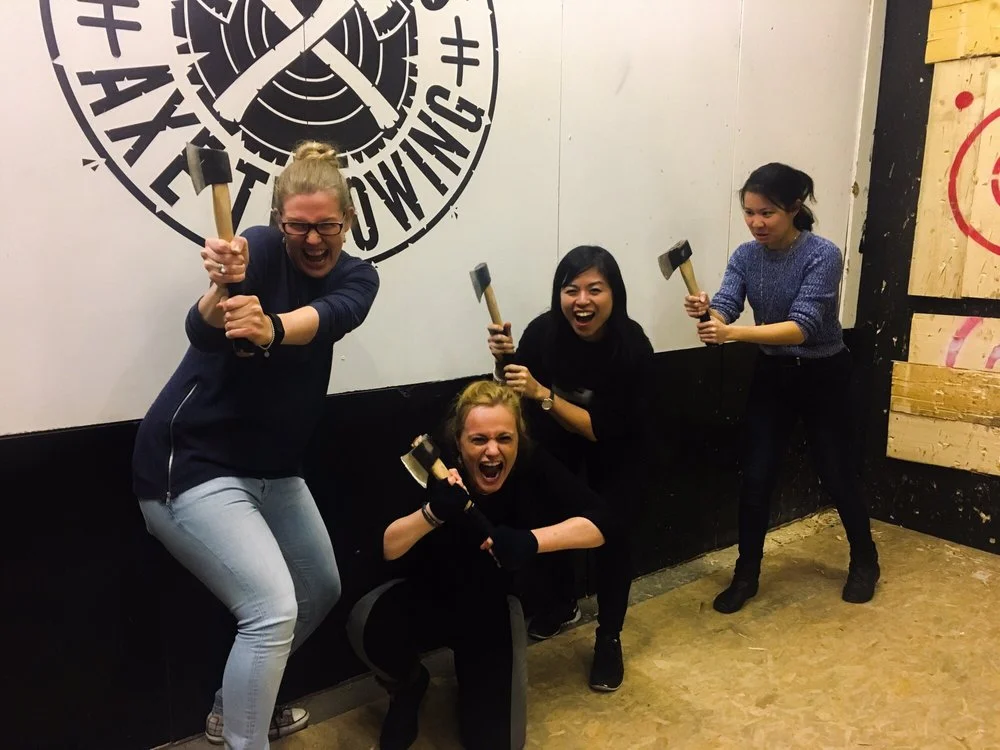 Whistle Punks Urban Axe Throwing image